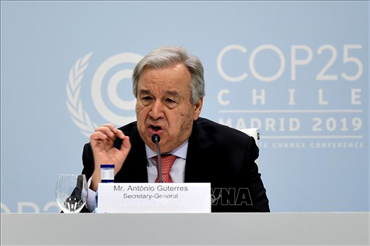 Tổng thư ký Liên hợp quốc cảnh báo khủng hoảng khí hậu đang đe dọa nền văn minh