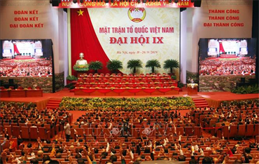 Đại hội Mặt trận Tổ quốc Việt Nam lần thứ IX, nhiệm kỳ 2019 – 2024