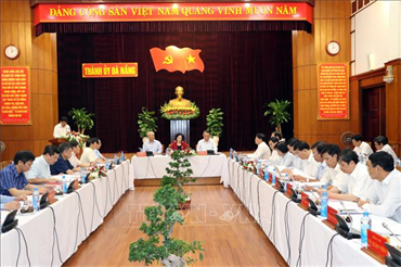 Đoàn Tiểu ban Văn kiện Đại hội XIII  khảo sát và làm việc tại Đà Nẵng