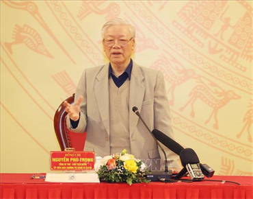 Tổng Bí thư, Chủ tịch nước Nguyễn Phú Trọng: Xây dựng người Công an trong sạch, lành mạnh