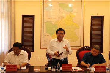Đoàn công tác của Tiểu ban Văn kiện Đại hội XIII làm việc tại Đắk Nông