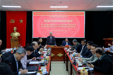 Hội thảo khoa học “Xác lập mô hình tăng trưởng mới ở Việt Nam giai đoạn 2026-2030, tầm nhìn đến 2045”