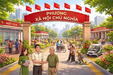 Xây dựng xã, phường xã hội chủ nghĩa: Từ nền móng cơ sở đến khát vọng phát triển quốc gia