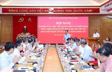 Cụ thể hóa Nghị quyết Trung ương 3 khóa XIV thành hành động, kết quả thực chất
