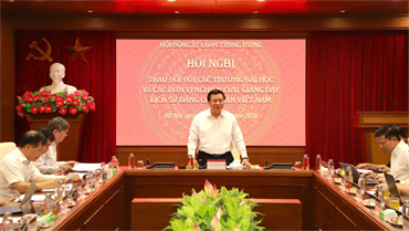 Hội nghị trao đổi với các trường Đại học và các đơn vị nghiên cứu, giảng dạy Lịch sử Đảng cộng sản Việt Nam