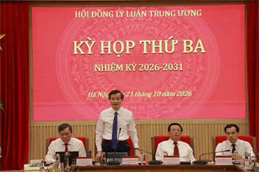 Kỳ họp thứ ba Hội đồng Lý luận Trung ương: Đột phá tư duy lý luận và kiến tạo hệ sinh thái phát triển đất nước trong kỷ nguyên mới