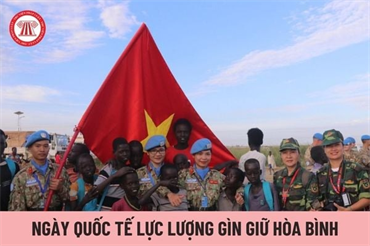 Ngày quốc tế lực lượng gìn giữ hòa bình 29/5: Việt Nam đóng góp không ngừng cho hòa bình thế giới
