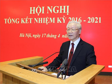 Toàn văn bài phát biểu của Tổng Bí thư Nguyễn Phú Trọng tại Hội nghị tổng kết công tác của Hội đồng Lý luận Trung ương nhiệm kỳ 2016-2021