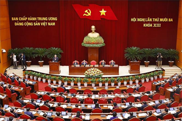 Khai mạc Hội nghị lần thứ mười ba, Ban Chấp hành Trung ương Đảng khoá XIII