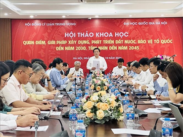 Luận cứ khoa học để hoạch định đường lối phát triển đất nước, bảo vệ Tổ quốc đến năm 2030, tầm nhìn 2045