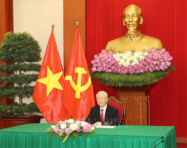 Tổng Bí thư Nguyễn Phú Trọng dự Hội nghị thượng đỉnh giữa Đảng Cộng sản Trung Quốc và các chính đảng trên thế giới