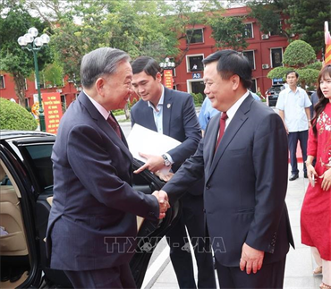 Tổng Bí thư, Chủ tịch nước Tô Lâm: Xây dựng Học viện Chính trị quốc gia Hồ Chí Minh trở thành hình mẫu về công tác xây dựng Đảng