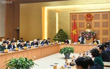 Thủ tướng Nguyễn Xuân Phúc chủ trì phiên họp lần thứ hai Tiểu ban Kinh tế - Xã hội Đại hội XIII của Đảng