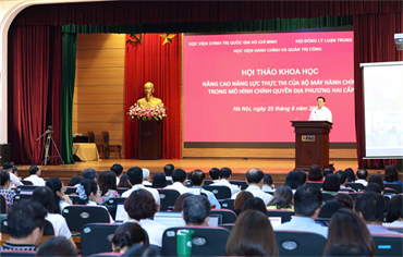 Nâng cao năng lực thực thi của bộ máy hành chính trong mô hình chính quyền địa phương hai cấp