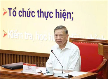 Tổng Bí thư, Chủ tịch nước truyền đạt Chuyên đề về Lãnh đạo chiến lược trong kỷ nguyên mới