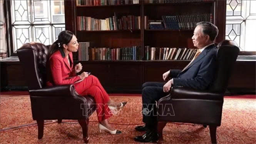 Tổng Bí thư, Chủ tịch nước Tô Lâm trả lời phỏng vấn Bloomberg TV