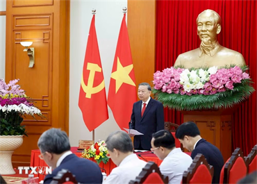 Tổng Bí thư Tô Lâm làm việc với Hội đồng Lý luận Trung ương