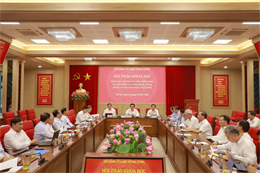 Hội thảo khoa học: Phát huy vai trò tư vấn chiến lược của Hội đồng Lý luận Trung ương trong kỷ nguyên phát triển mới