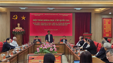 Quán triệt, vận dụng và phát triển tư tưởng Hồ Chí Minh về phòng, chống quan liêu trong tình hình hiện nay