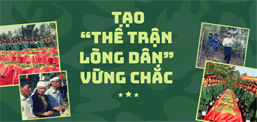 Xây dựng và phát huy "Thế trận lòng dân" trong nền quốc phòng toàn dân, nền an ninh nhân dân hiện nay