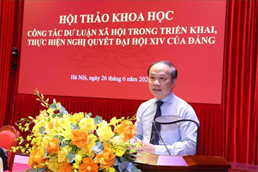 Công tác dư luận xã hội cần chuyển từ ứng phó sang chủ động kiến tạo