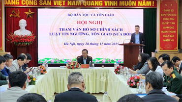 Tạo môi trường minh bạch, công khai, thuận tiện cho hoạt động tín ngưỡng, tôn giáo trên không gian mạng