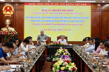 Tập trung tháo gỡ vướng mắc, đẩy nhanh giải ngân vốn đầu tư công