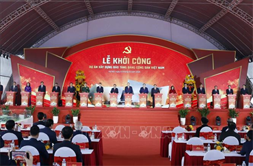 Tổng Bí thư Tô Lâm dự Lễ khởi công dự án xây dựng Bảo tàng Đảng Cộng sản Việt Nam