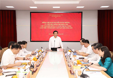 Nâng cao hiệu quả phối hợp giữa Tạp chí Cộng sản và Hội đồng Lý luận Trung ương trong nghiên cứu lý luận, tổng kết thực tiễn