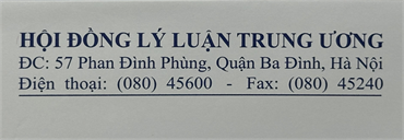 Thông báo kết quả thi và thí sinh trúng tuyển kỳ thi tuyến công chức năm 2024 của Hội đồng Lý luận Trung ương