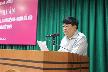 Bế mạc Hội nghị tập huấn lý luận, phê bình văn học, nghệ thuật năm 2025