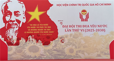 Học viện Chính trị quốc gia Hồ Chí Minh tổ chức trọng thể Đại hội Thi đua yêu nước Học viện lần thứ VI (2025-2030)